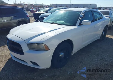 2013 Dodge Charger Police из США, поврежденный, VIN 2C3CDXAT1DH720853